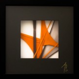 SCCAAT n°6 // Composition sous verre // 23 x 23 cm