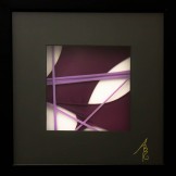 SCCAAT n°5 // Composition sous verre // 23 x 23 cm