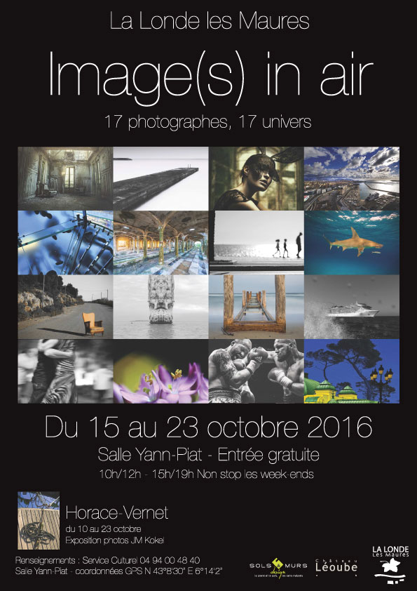 Expo Photo la Londe Images in air